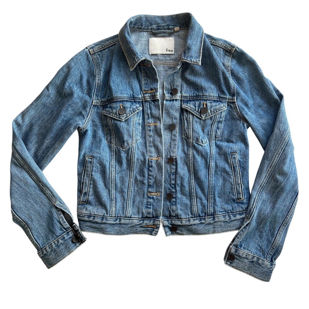 Aritzia Wilfred Free Blue Denim Jacket Medium